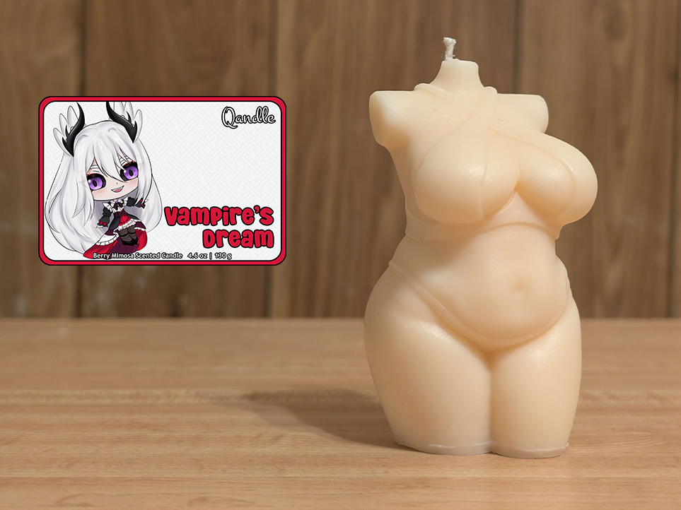 Vampire's Dream Curvy Body Candle