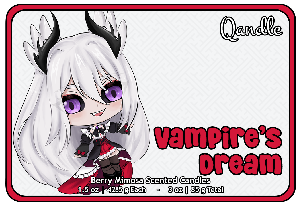 Vampire's Dream Heart Candles