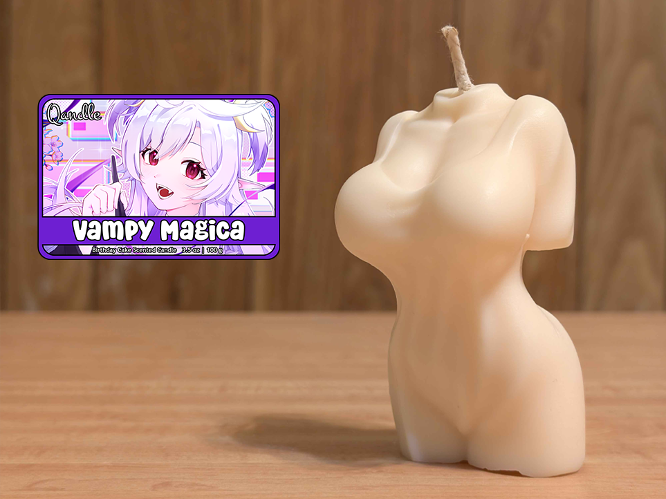 Vampy Magica Feminine Body Candle