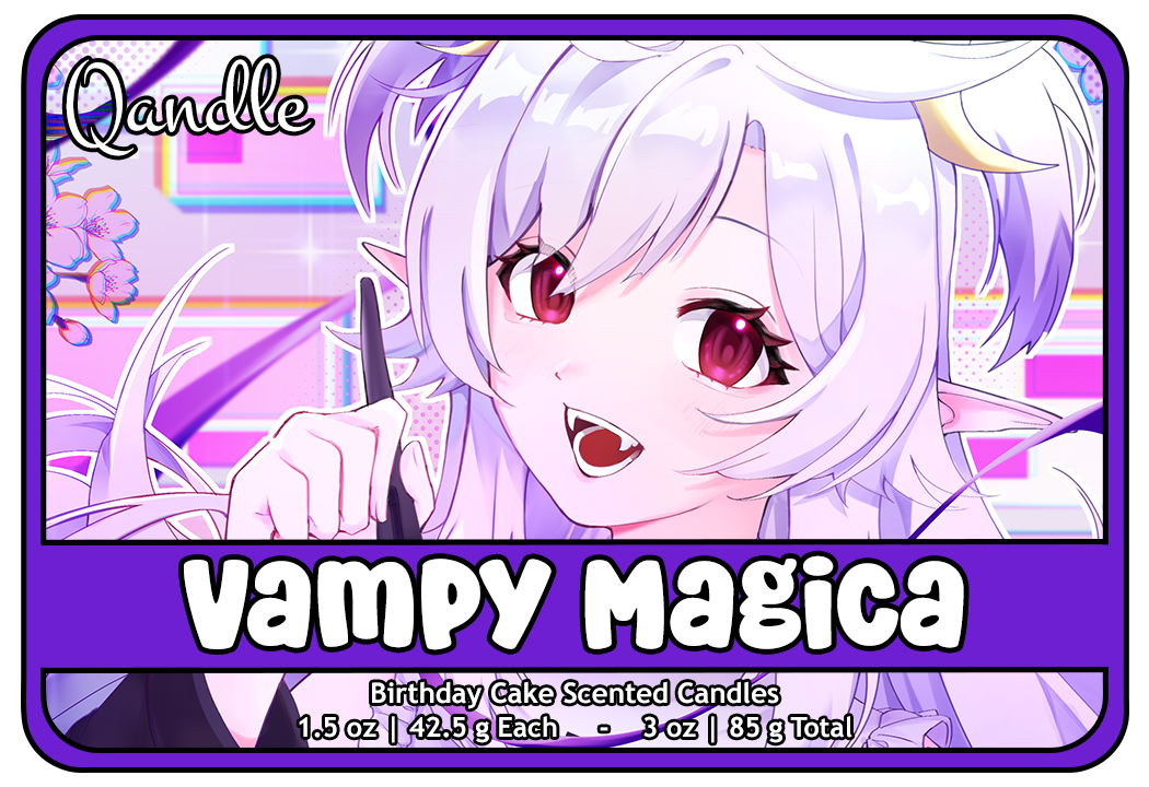 Vampy Magica Heart Candles