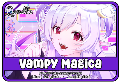 Vampy Magica Heart Candles