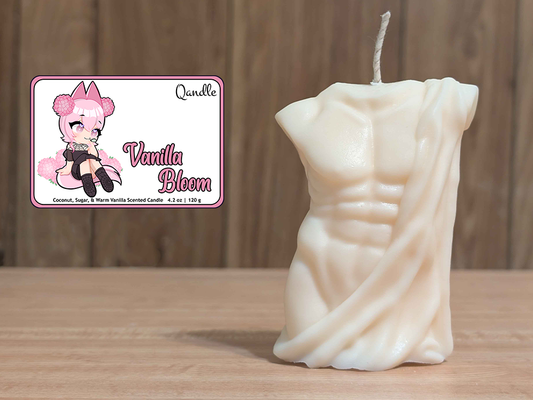 Vanilla Bloom Masculine Body Candle