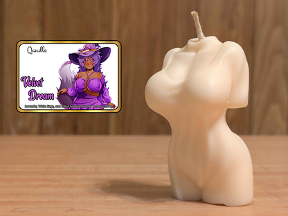 Velvet Dream Feminine Body Candle