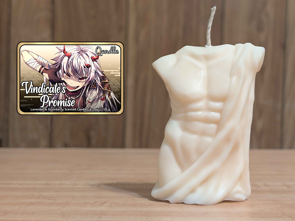 Vindicate's Promise Masculine Body Candle