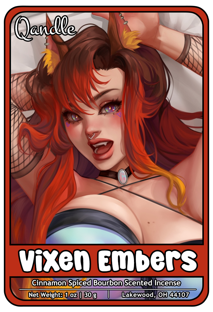 Vixen Embers Incense Sticks