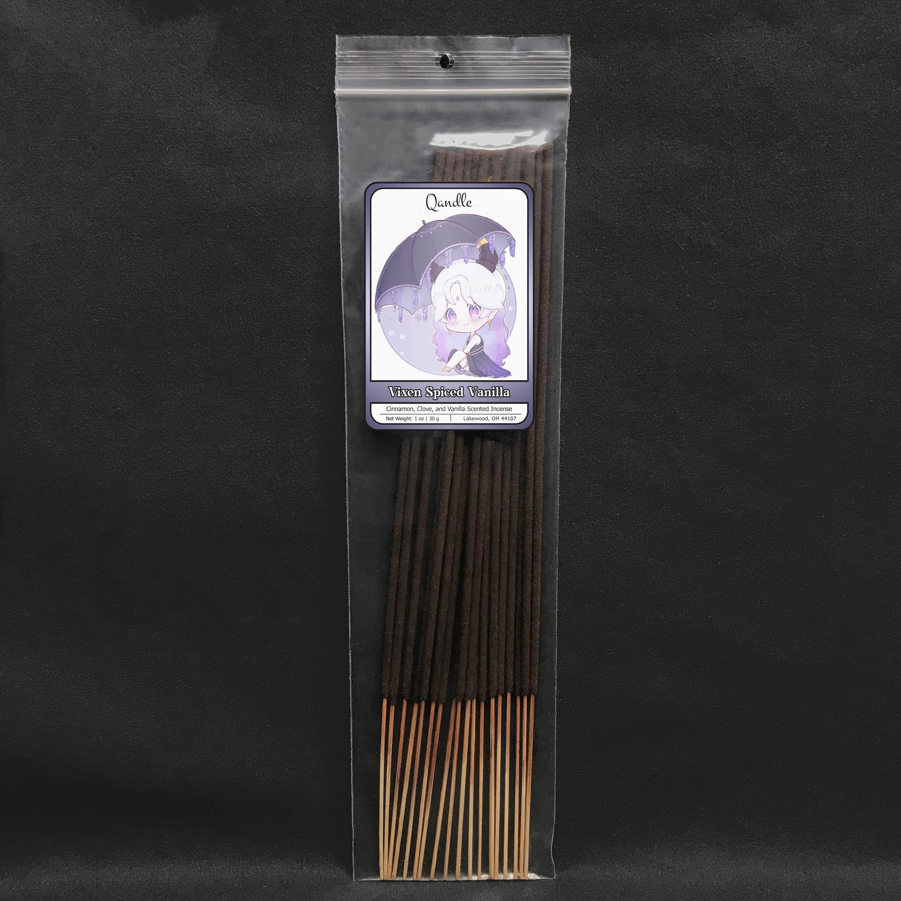 Vixen Spiced Vanilla Incense Sticks
