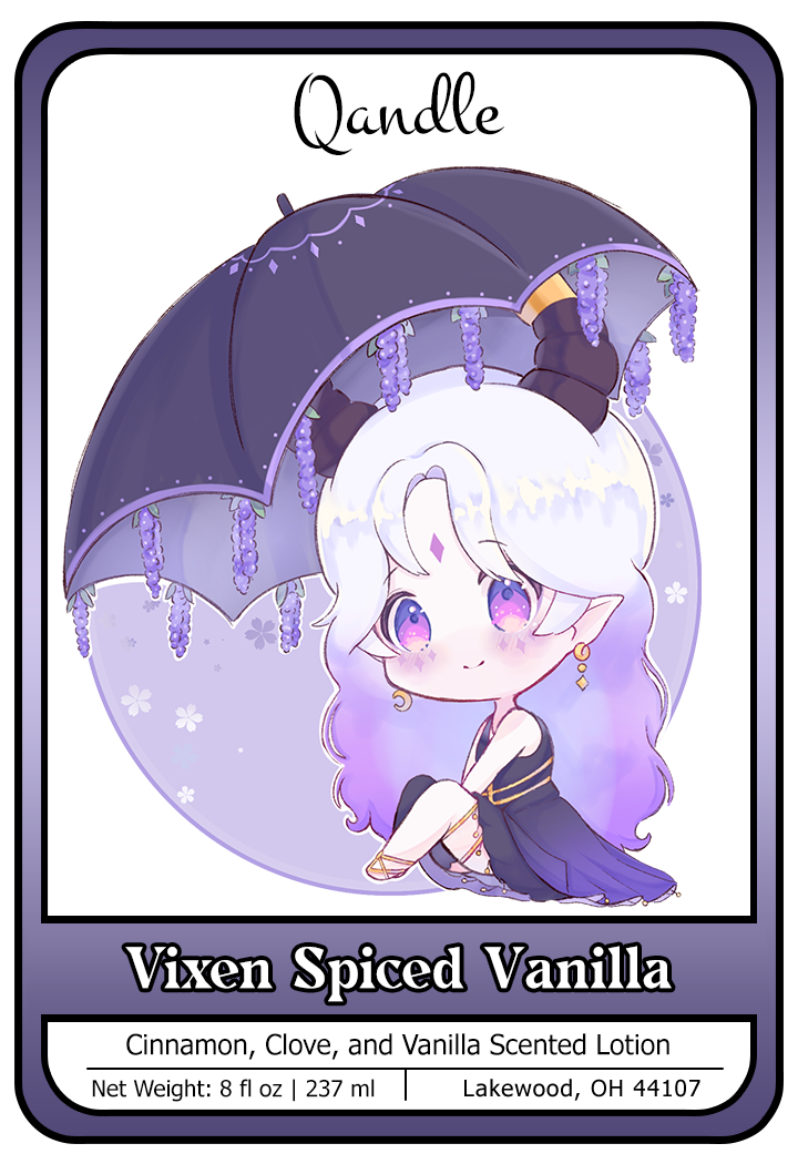 Vixen Spiced Vanilla Lotion