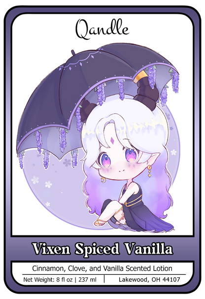 Vixen Spiced Vanilla Lotion