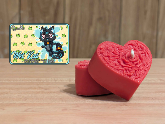 Wet Kat Heart Candles