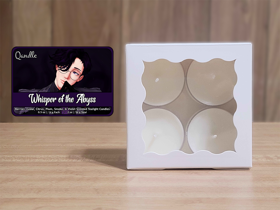 Whisper of the Abyss Tealight Candles