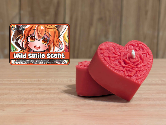 Wild Smile Scent Heart Candles