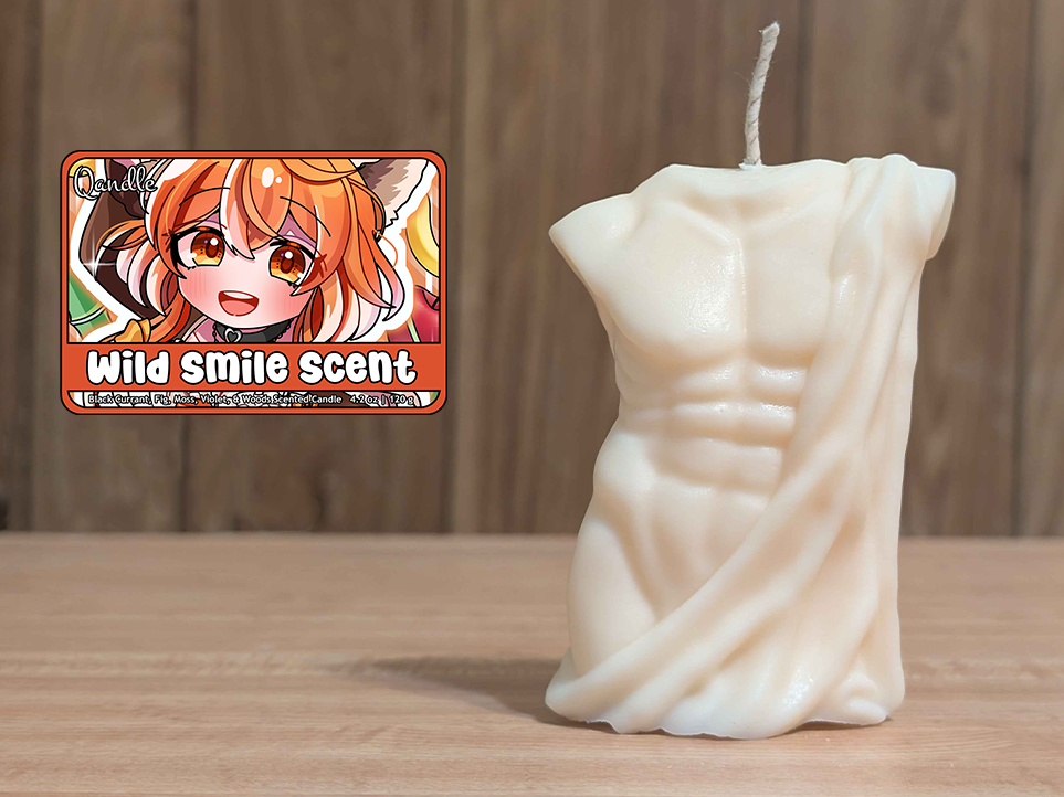 Wild Smile Scent Masculine Body Candle