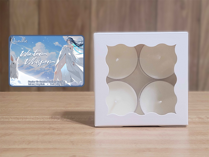 Winter Whisper Tealight Candles