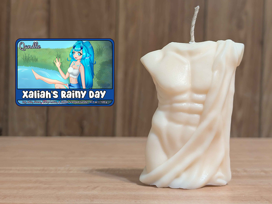 Xaliah's Rainy Day Masculine Body Candle