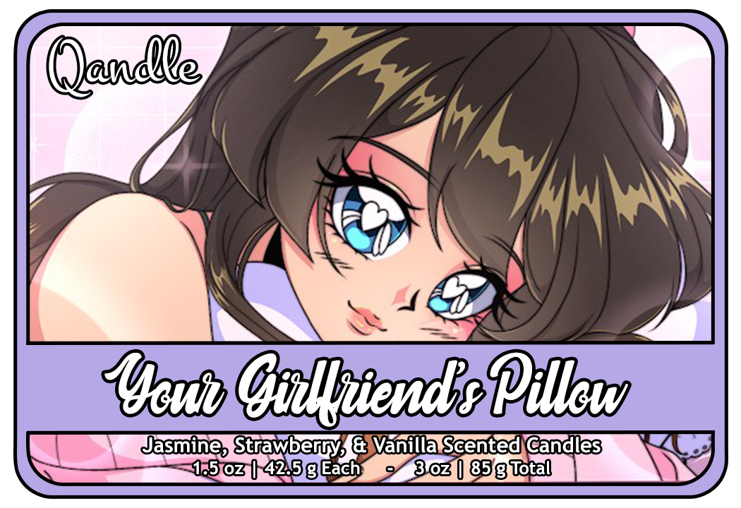 Your Girlfriend's Pillow Heart Candles