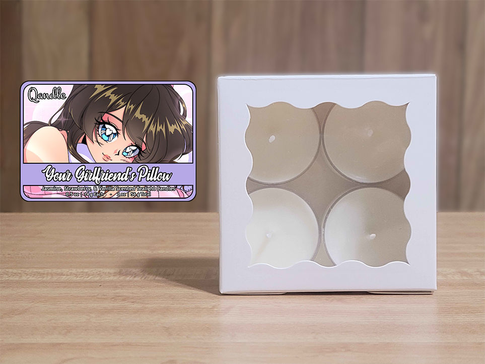 Your Girlfriend's Pillow Tealight Candles