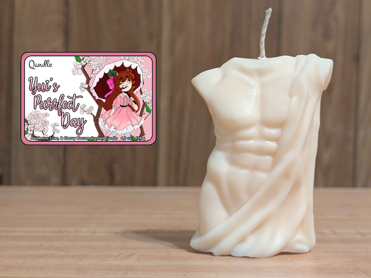 Yui's Purrfect Day Masculine Body Candle