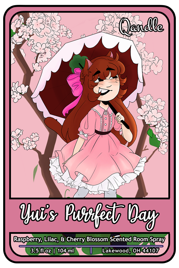 Yui's Purrfect Day Room Spray