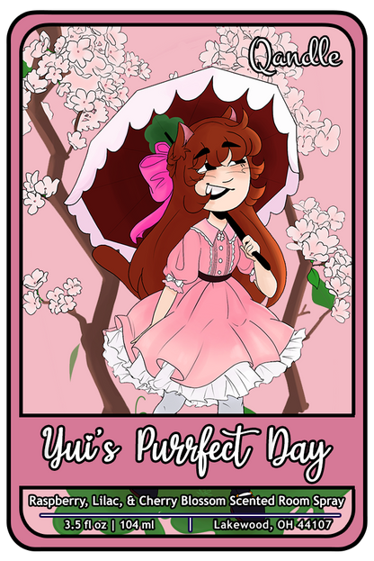 Yui's Purrfect Day Room Spray