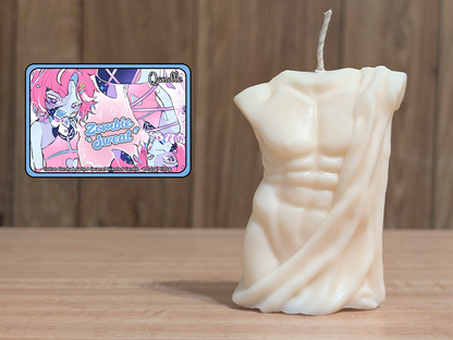 Zombie Sweat Masculine Body Candle